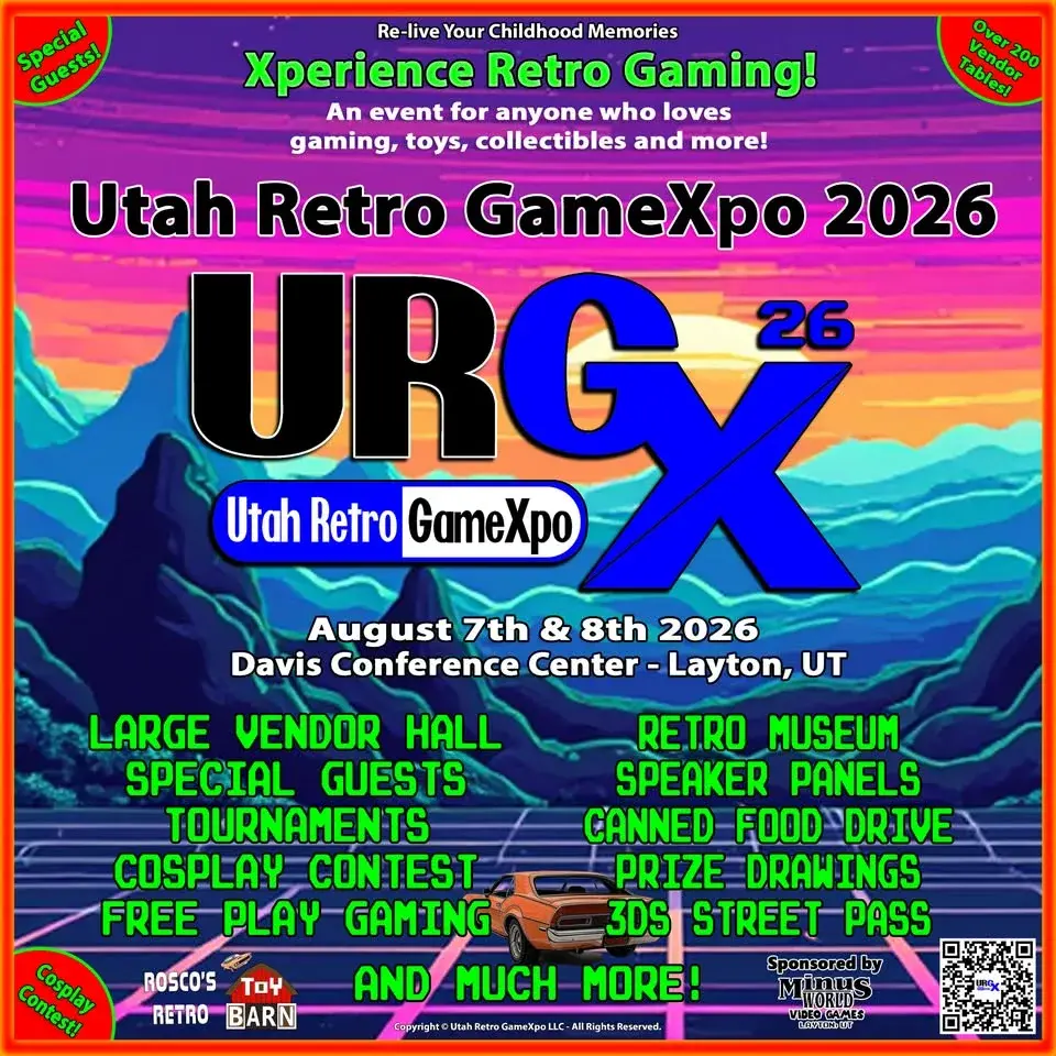 Utah Retro GameXpo 2026
