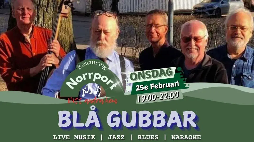 Blå Gubbar | Norrport Live