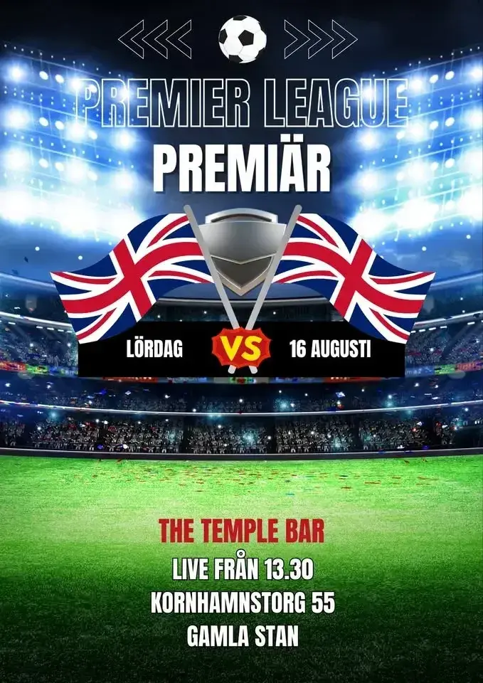 ⚽ Premier League premiär!