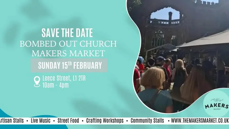 Bombed Out Church Makers Market!