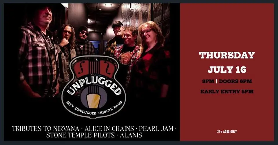 Unplugged (MTV Unplugged Tribute Band) - 90โs Alt-Rock Unplugged at Jergels