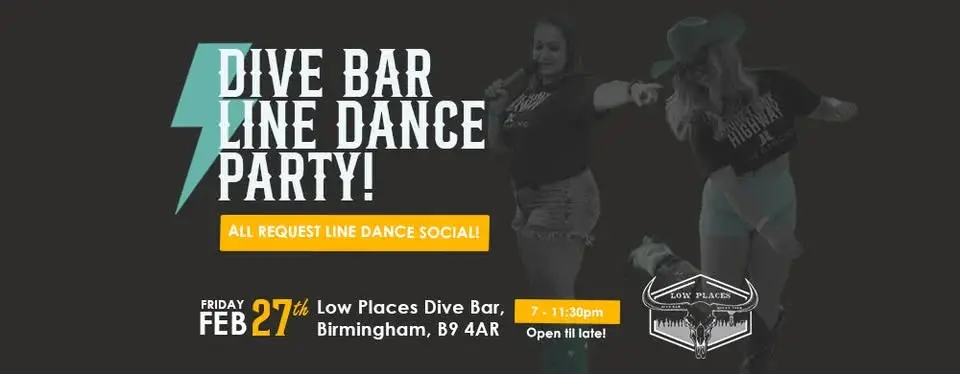 Friday Night Dive Bar Line Dance Social | BIRMINGHAM