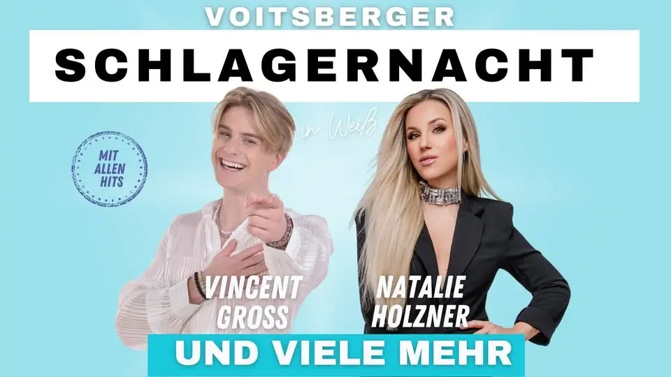 Voitsberger Schlagernacht in Weiß 