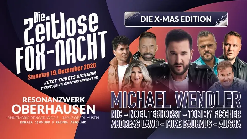 Die Zeitlose Fox-Nacht 2026 X-Mas Edition