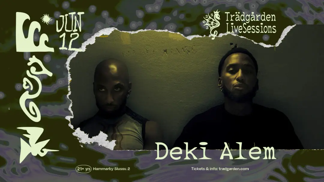 Live Sessions: Deki Alem på Trädgården 🎶🔥