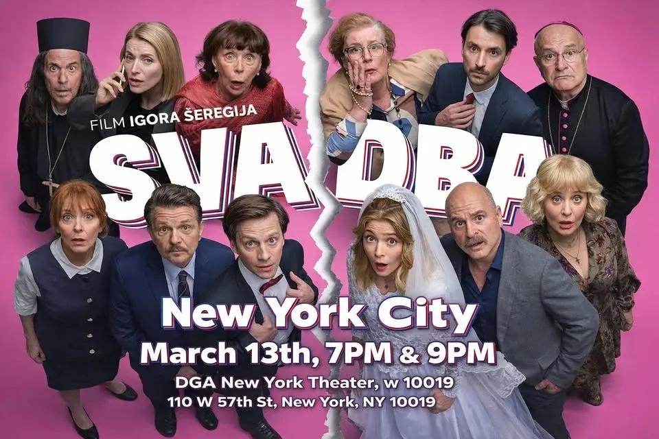 Film" Svadba" Premiere NYC - March 13. 2026 - 7 PM & 9 PM
