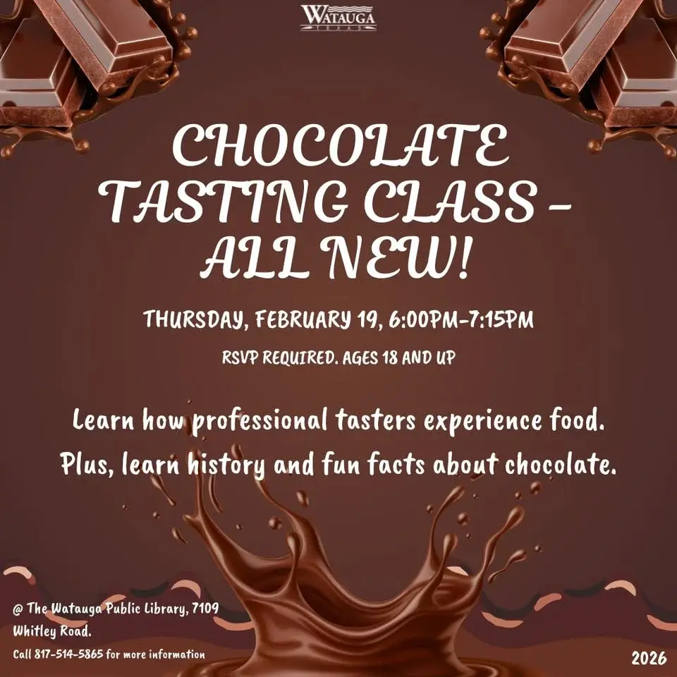 Chocolate Tasting Class for Adults