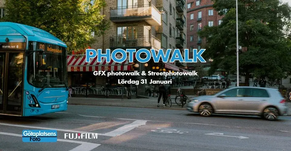 Photowalk med Fujifilm och Götaplatsens Foto