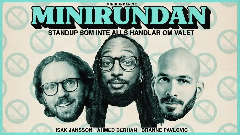 🌟 MINIRUNDAN - Ahmed Berhan, Brannislav Pavlovic & Isak Jansson - Standup