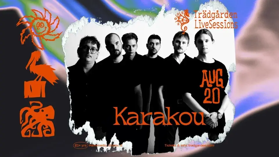 đ” Live Sessions: Karakou pĂ„ TrĂ€dgĂ„rden đ¶