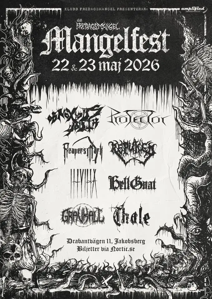 Järfälla Mangelfest 2026 @Klubb Fredagsmangel