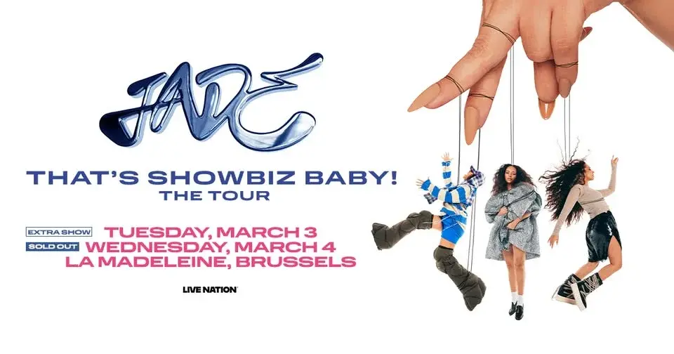 SOLD OUT! JADE – THAT’S SHOWBIZ BABY! THE TOUR | La Madeleine
