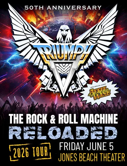 TRIUMPH + April Wine - back after 30 years! 50th Anniversary