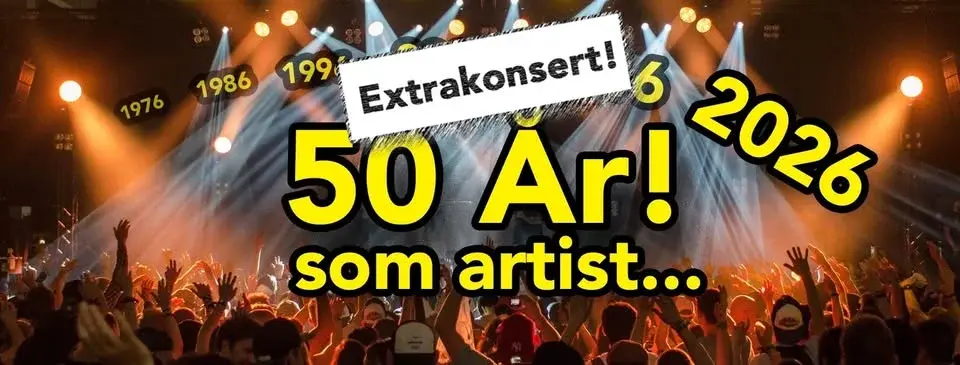 50 år som artist!