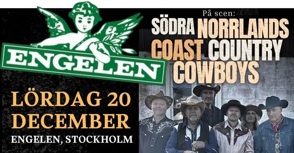 Södra Norrlands Coast Country Cowboys på Engelen!