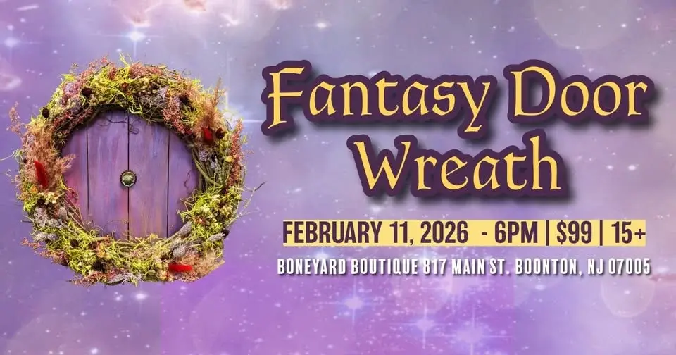 2/11/26 Fantasy Door Wreath Workshop