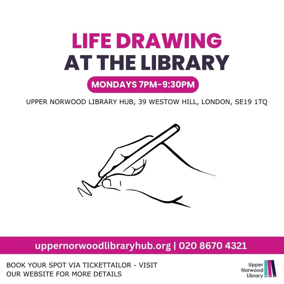 Life Drawing at the Library