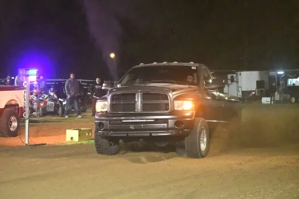 KOI Drag Racing Truck race at The Michiana Auto Mania on Saturday August the 8th