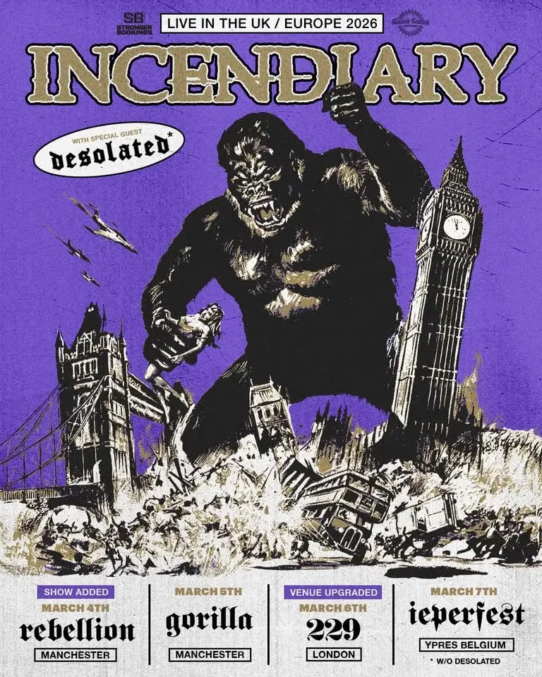 INCENDIARY at 229 - London // Venue Change