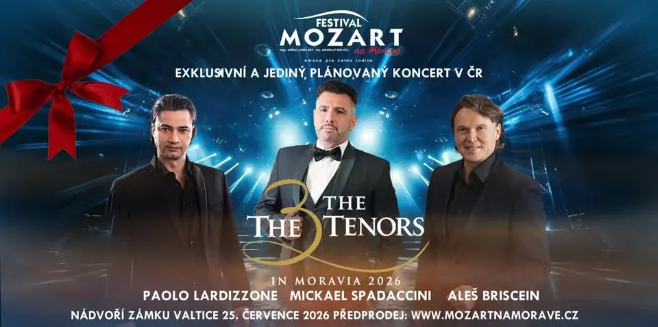 The Three Tenors in Moravia