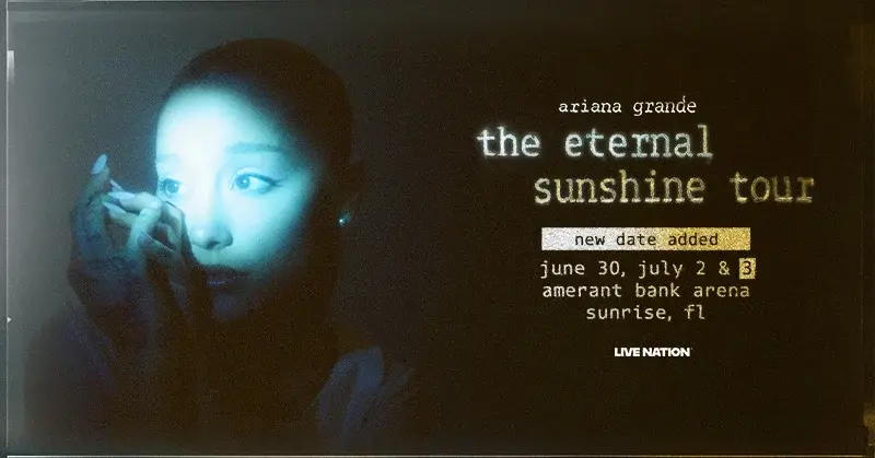 Ariana Grande - the eternal sunshine tour