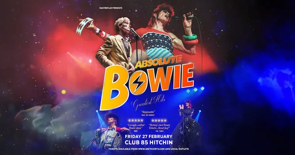 *SOLD OUT* ABSOLUTE BOWIE BAND | CLUB 85 HITCHIN 