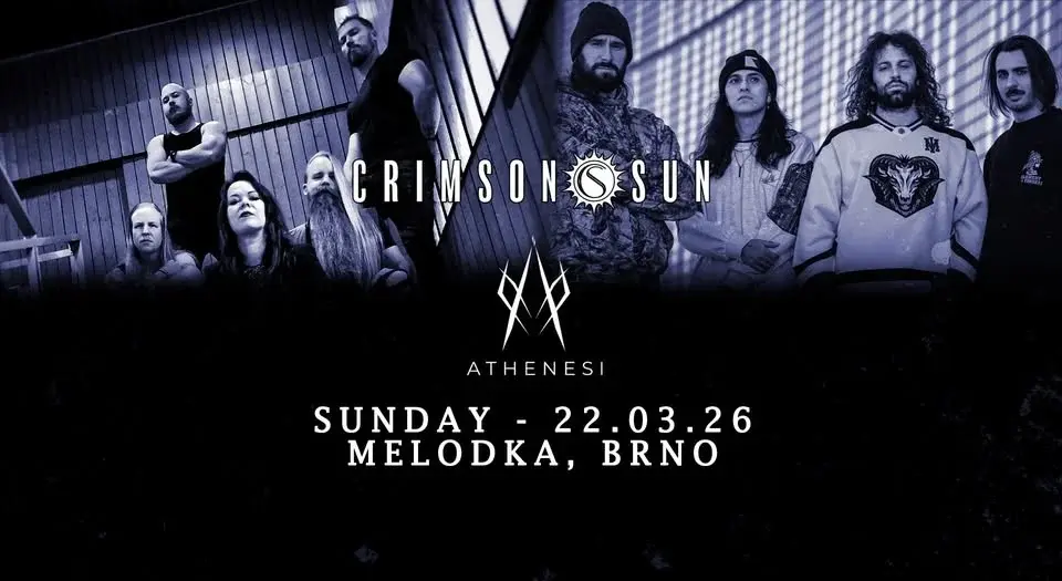 Crimson Sun (FIN) & Athenesi (ITA) @ Melodka, Brno