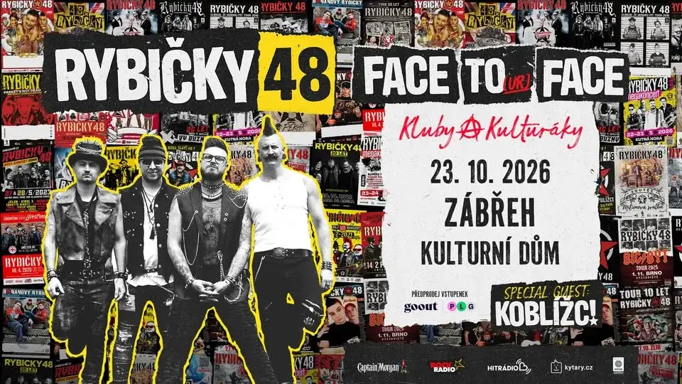 RYBIČKY 48 - FACE TOur FACE - 23.10. ZÁBŘEH