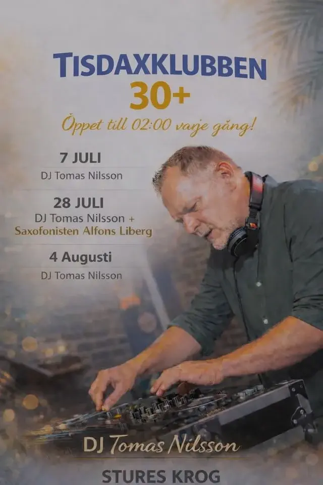 TISDAXKLUBBEN 30 +