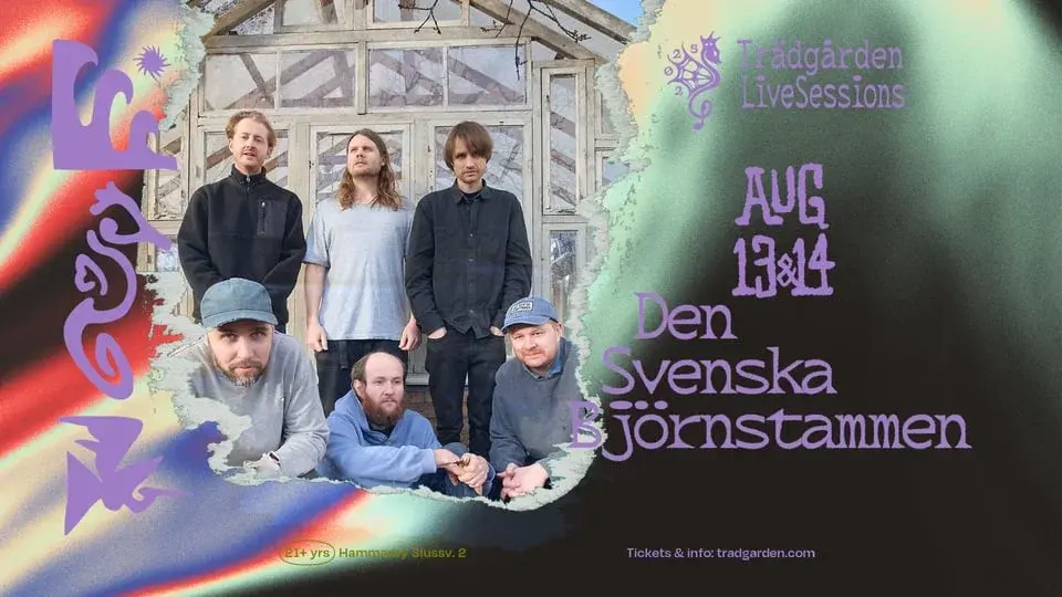 đ¶ Live Sessions: Den Svenska Björnstammen pĂ„ TrĂ€dgĂ„rden đ€âš