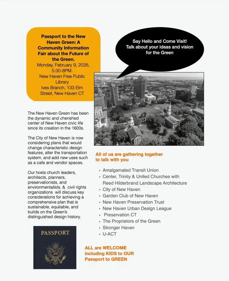Passport to the New Haven Green