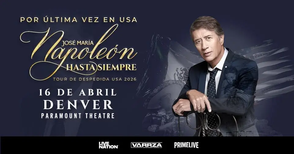 Jose Maria Napoleon - Hasta Siempre. Tour de Despedida USA 2026