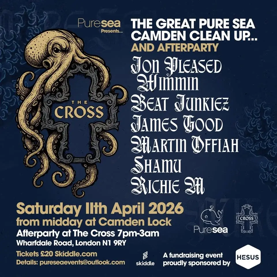 Pure Sea Great Camden Clean Up @The Cross