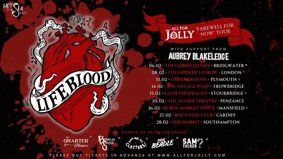All For Jolly - 'FAREWELL FOR NOW' TOUR - STOURBRIDGE