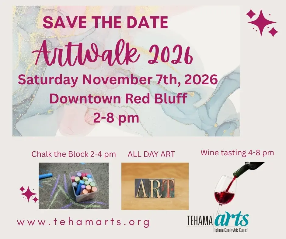 ART WALK-Tehama County Arts Council