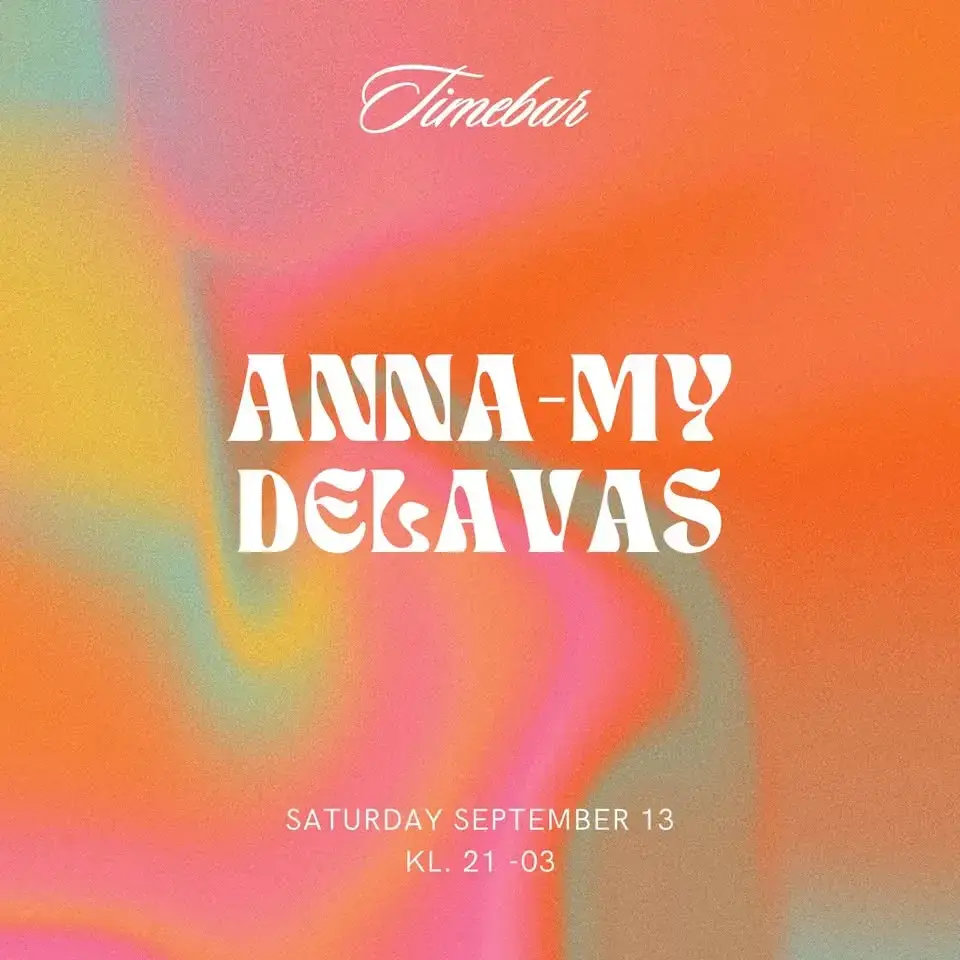 𝒮𝒶𝓈𝓈𝓎 𝒮𝒶𝓉𝓊𝓇𝒹𝒶𝓎𝓈 @ Timebar: Anna-My & Delavas