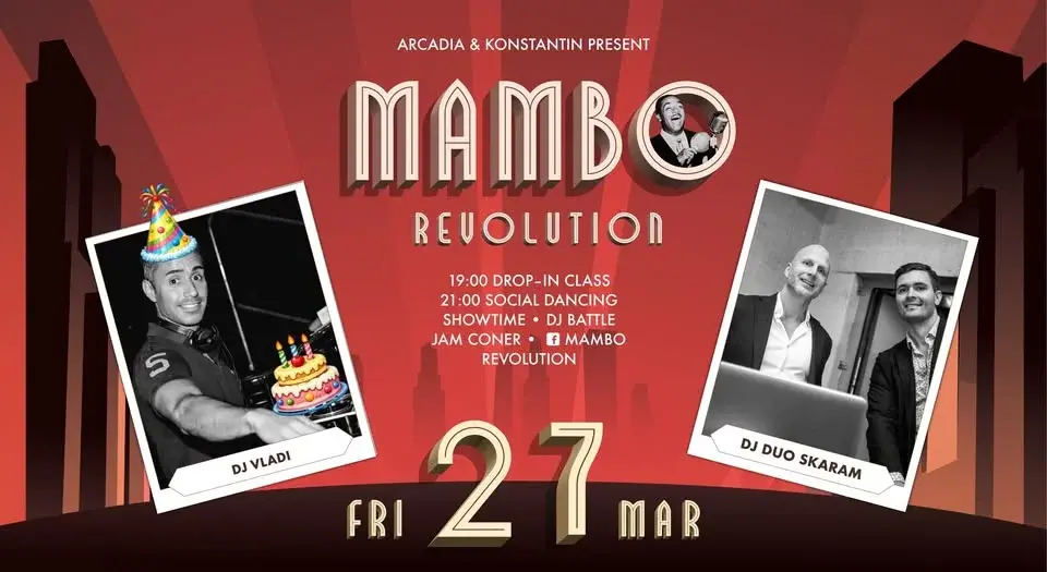 Mambo Revolution - 27 March - Vladi's birthday bash đ