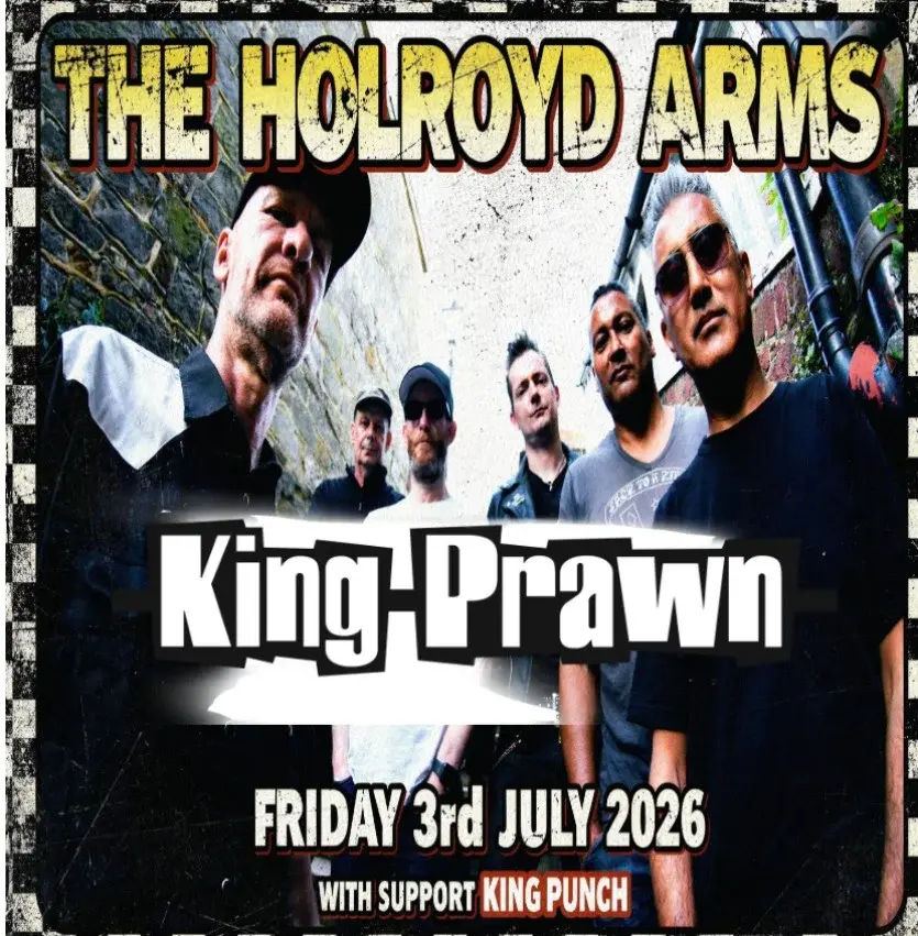 KING PRAWN support KING PUNCH