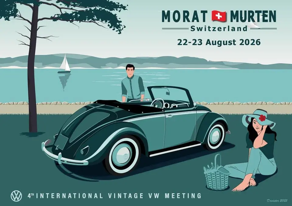 4th International Vintage VW Meeting in Murten / Switzerland