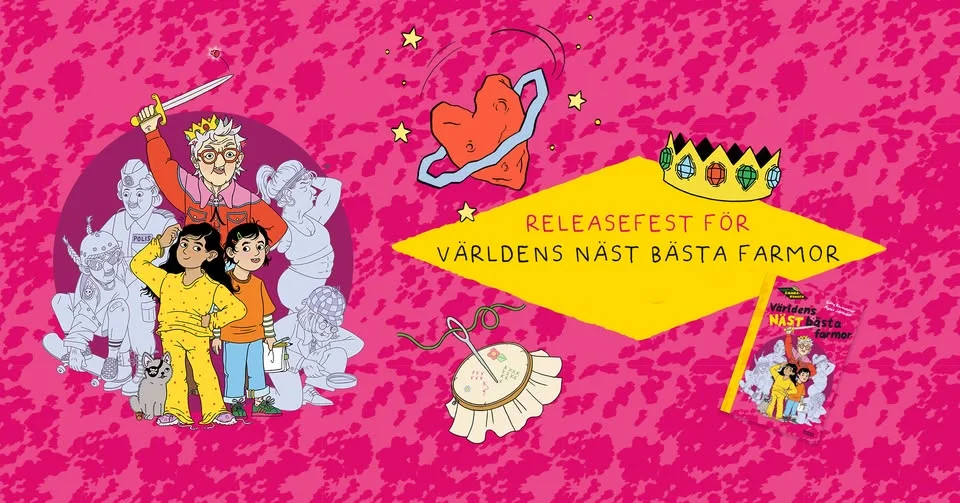 Bokrelease för Lisbet & Sambakungen i Malmö!