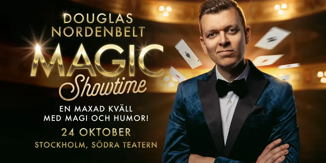✨ DOUGLAS NORDENBELT – MAGIC SHOWTIME 🃏🎩