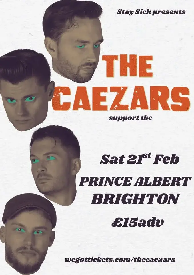 The Caezars at The Prince Albert - Brighton