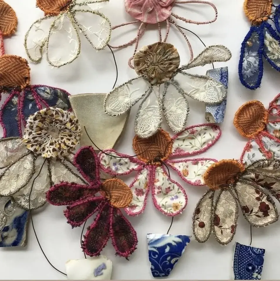 Nature-Inspired Embroidery