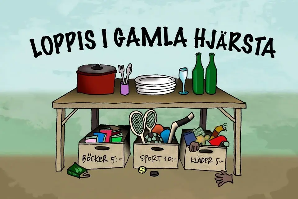 Kvartersloppis i Gamla Hjärsta