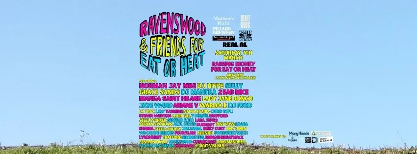 Ravenswood & Friends for Eat Or Heat 2026