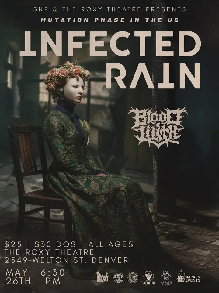 Roxy and SNP: Mutation Phase in the US tour w/ Infected Rain and Blood of Lilith.