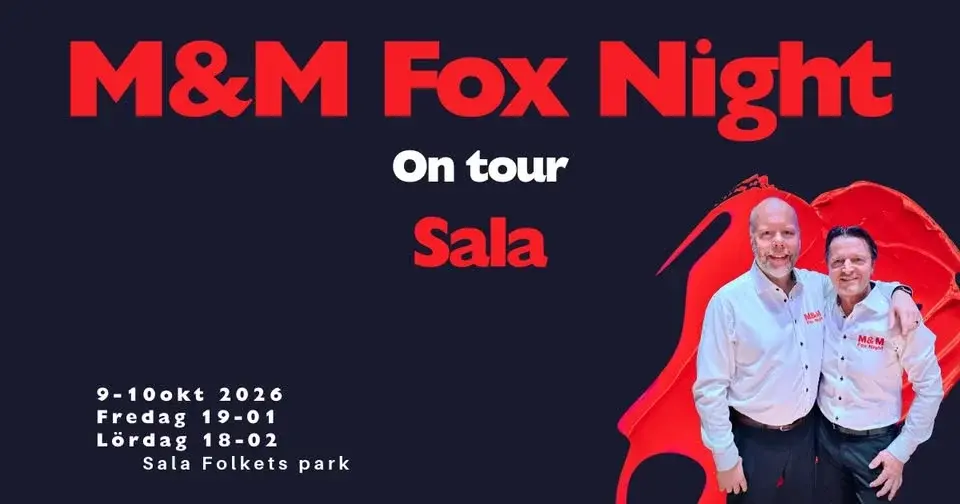 M&M Fox Night - Sala Folkets Park 2026