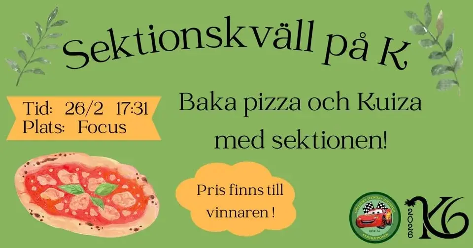 Sektionskväll på K