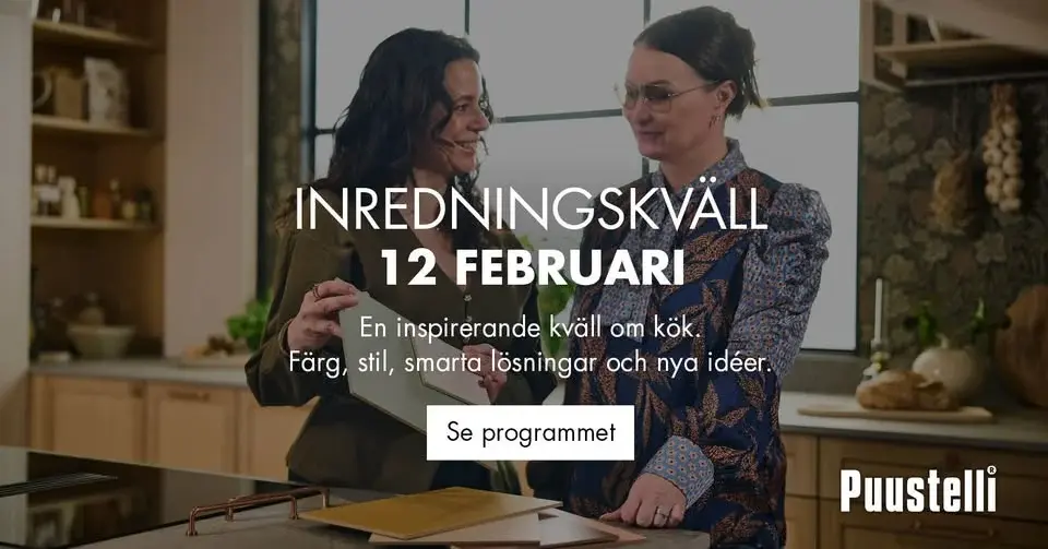 Inredningskväll hos Puustelli Bromma