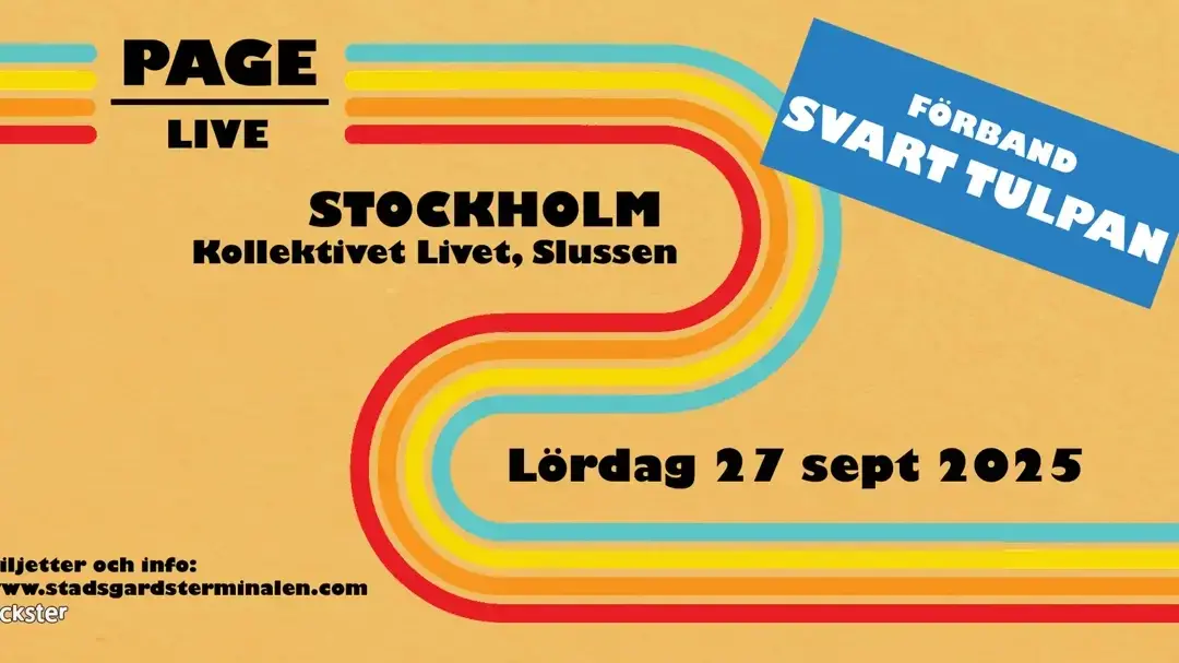 🎶 Page & Svart Tulpan Live på Kollektivet Livet 🎹